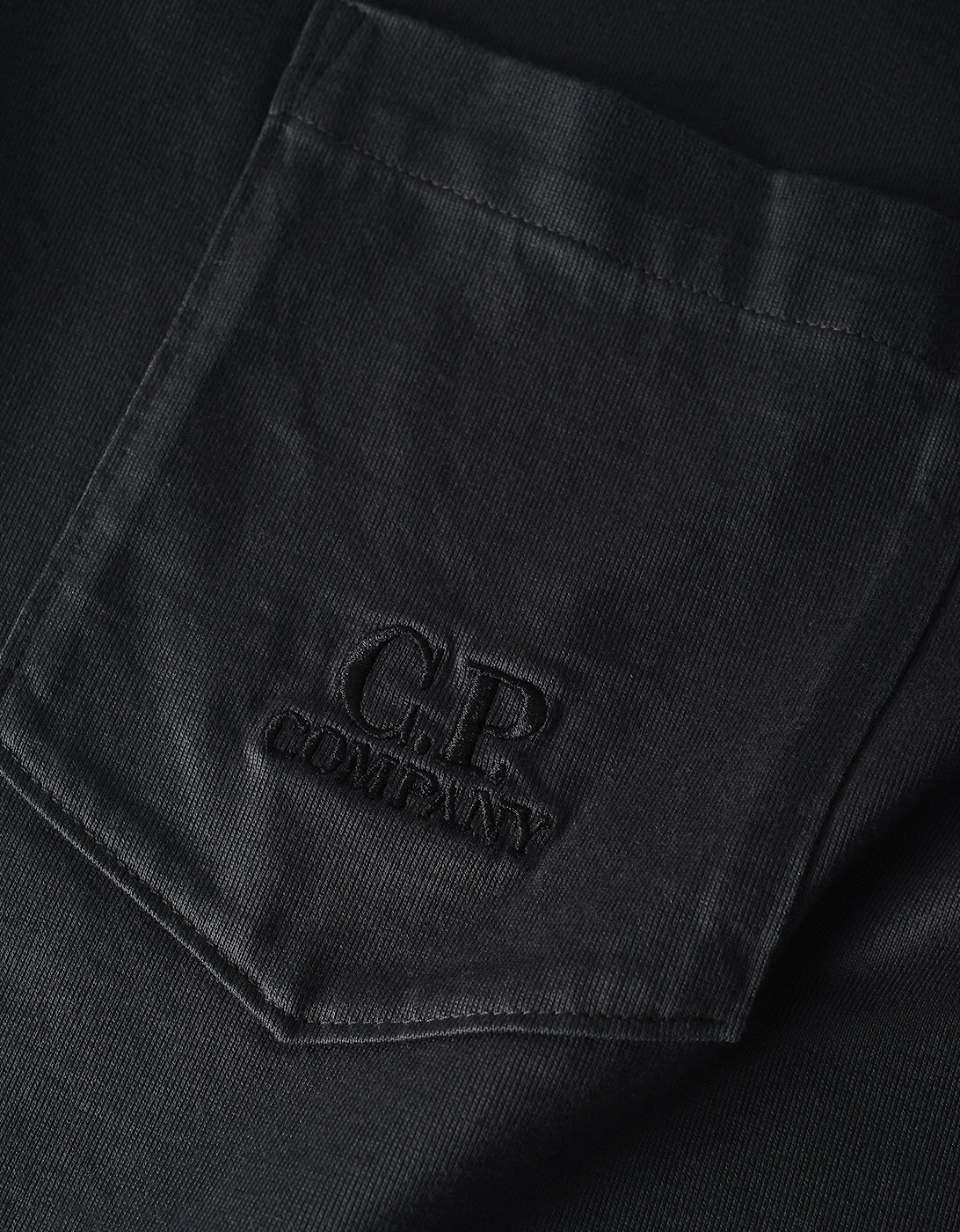 MERCERIZED LS POCKET T SHIRT