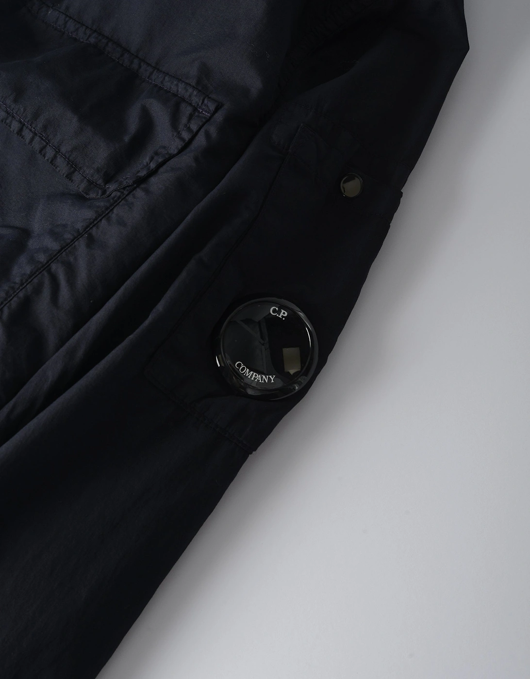 Flatt Nylon Overshirt Navy