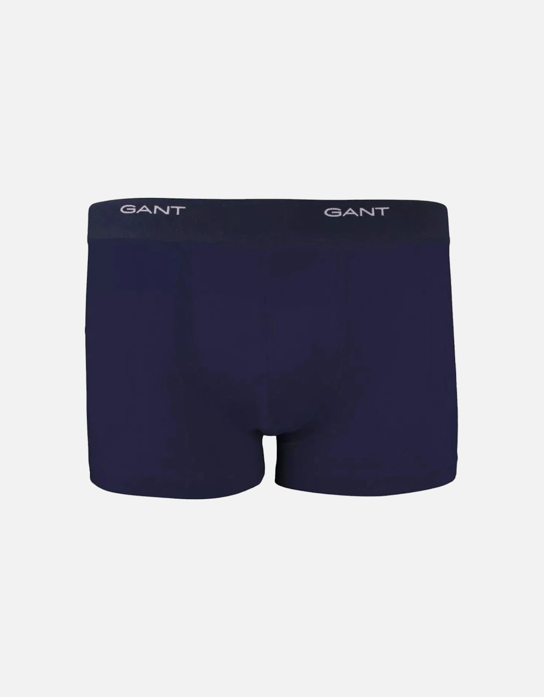 3-Pack Core Logo Boxer Trunks, Blue/Navy
