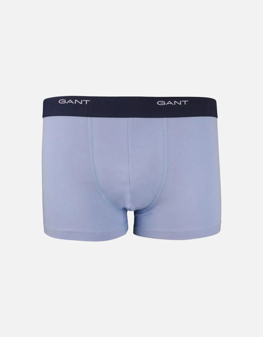 3-Pack Core Logo Boxer Trunks, Blue/Navy