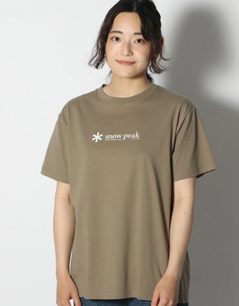 Snow Peak Soft Cotton Logo Short Sleeve T-Shirt