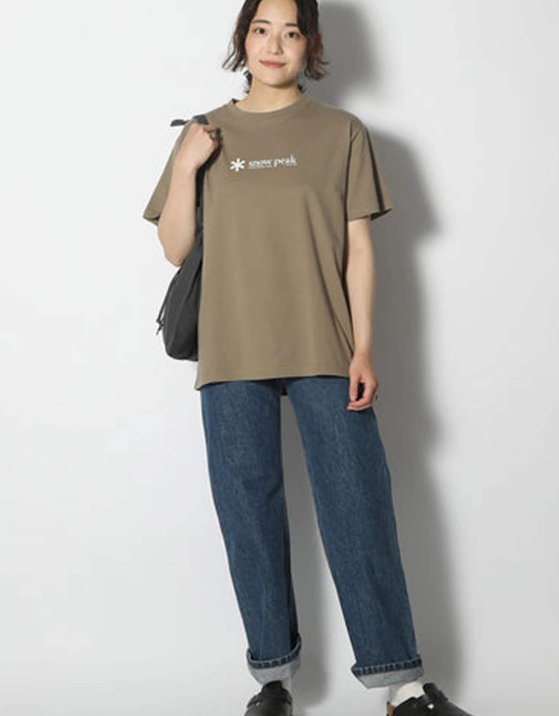 Snow Peak Soft Cotton Logo Short Sleeve T-Shirt, 4 of 3