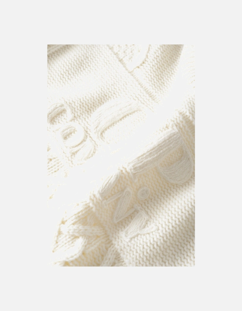 Soft Shetland Wool Sweater Cream