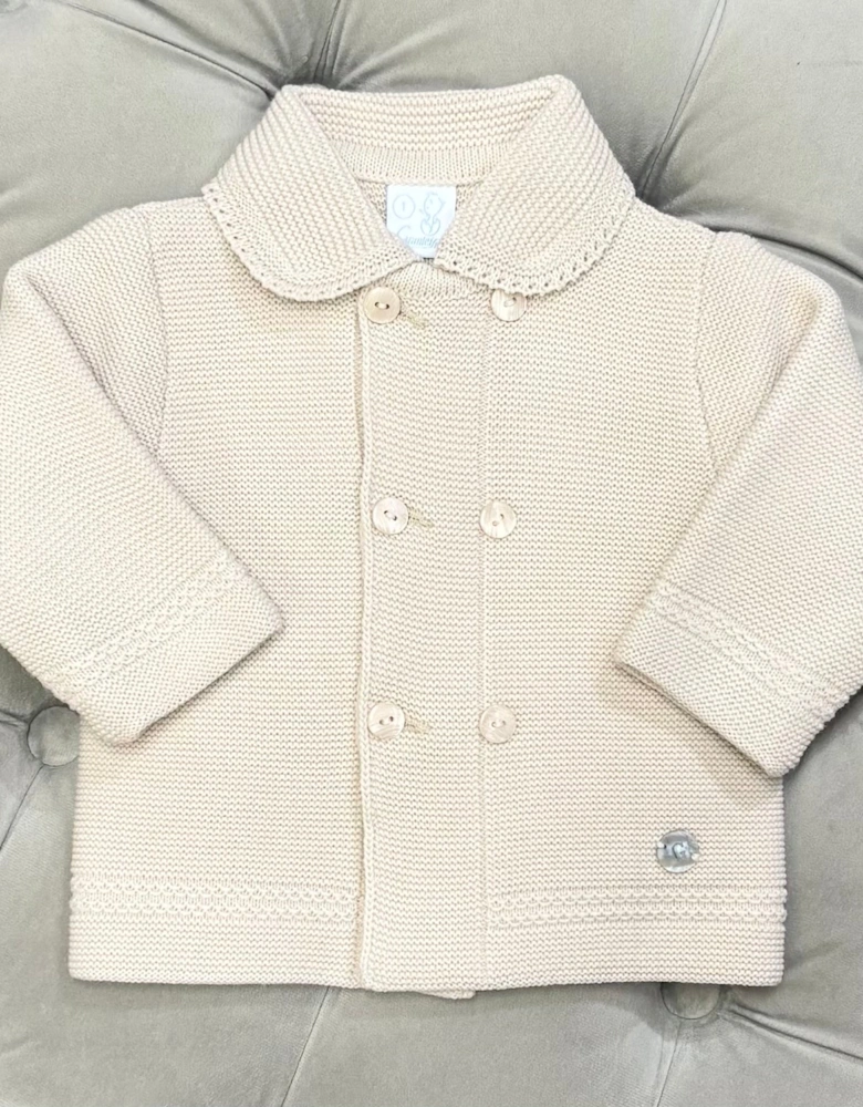 Boys Sand Knit Cardigan