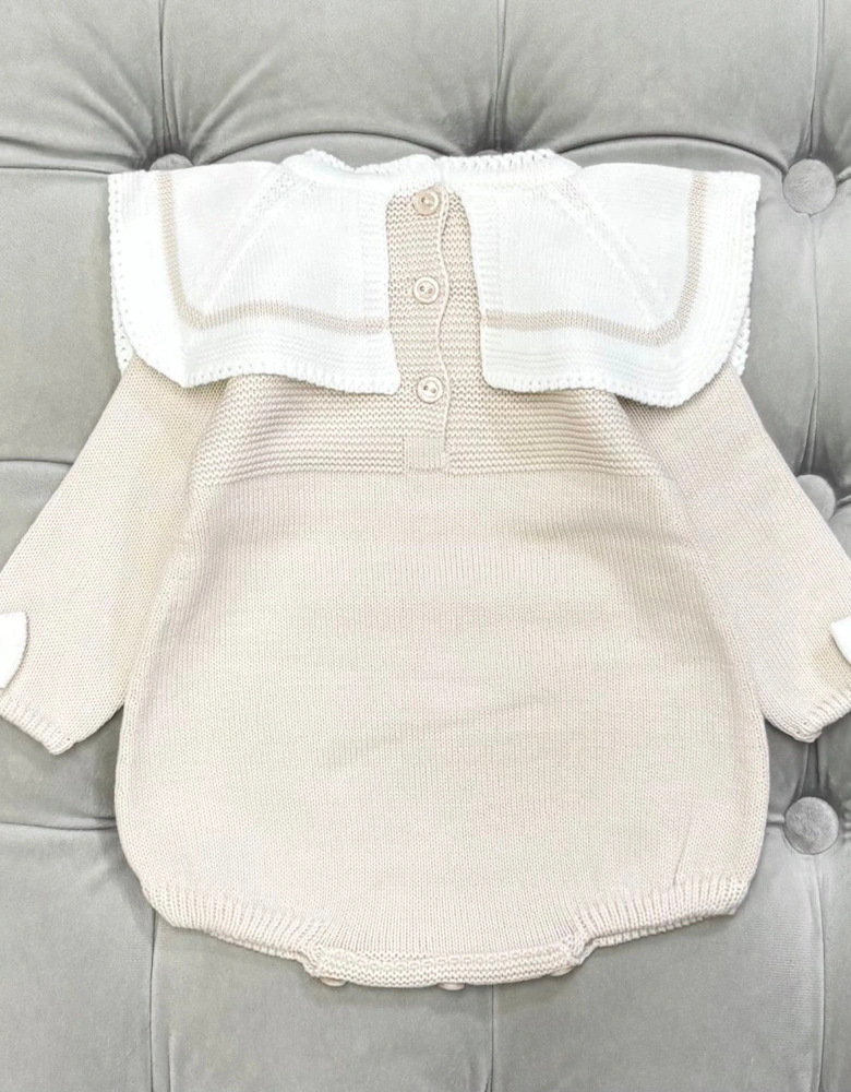 Girls Sand Knit Cardigan