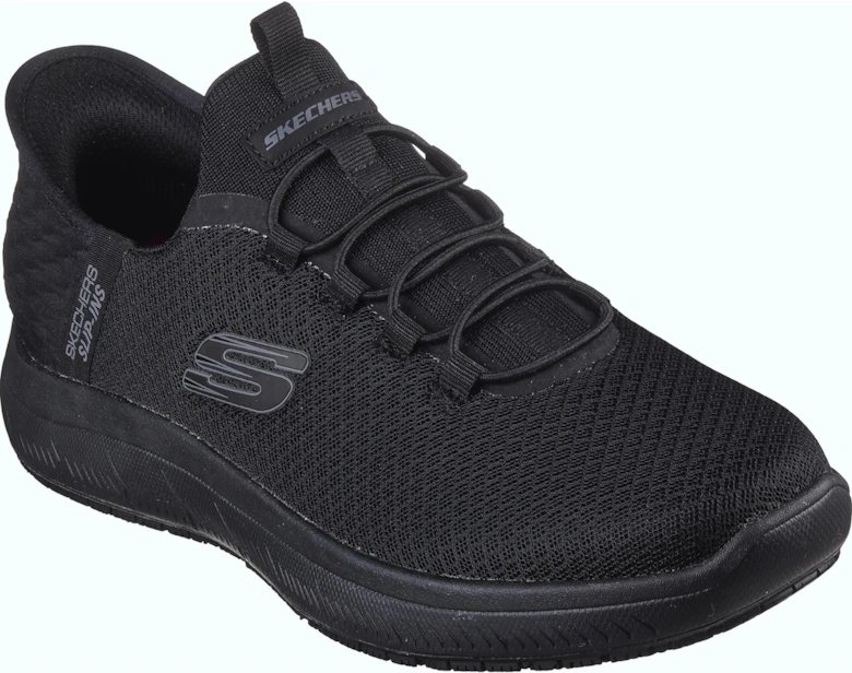 Mens Summits - Colsin Slip-ins Work Trainers - Black