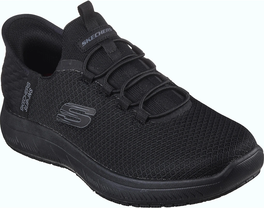 Mens Summits - Colsin Slip-ins Work Trainers - Black, 2 of 1