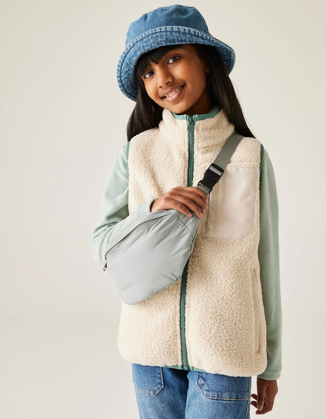 Kids Jr Frankie Wm BW Gilet, 2 of 1