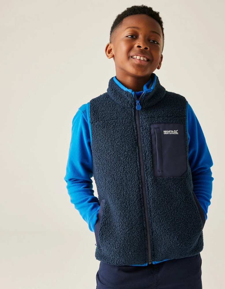 Kids Jr Frankie Wm BW Gilet