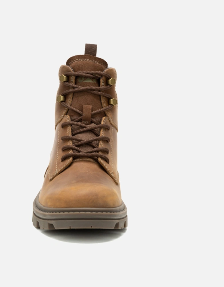Practitioner Mid P725844 Dark Beige Mens Boots