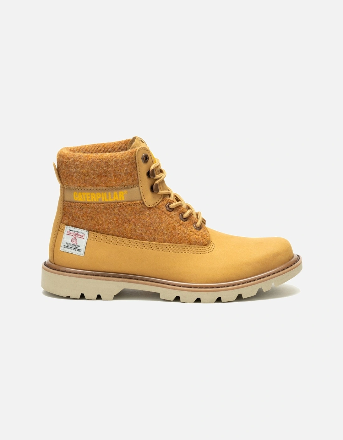Colorado 2.0 Harris Tweed P111326 Amber Gold Unisex Boots, 9 of 8