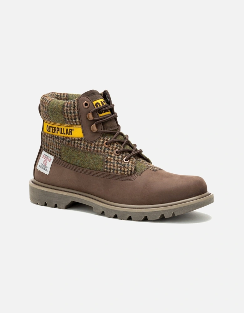Colorado 2.0 Harris Tweed P111325 Chocolate Brown Unisex Boots