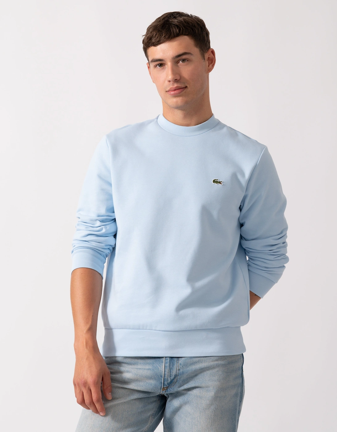 Mens Crew Neck Fleece Sweatshirt - Rill T01, 5 of 4