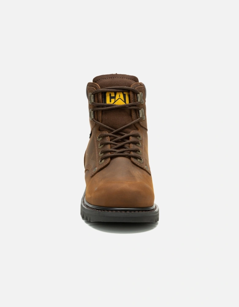 Second Shift  Water Proof P51086 Dark Brown  Mens Boots