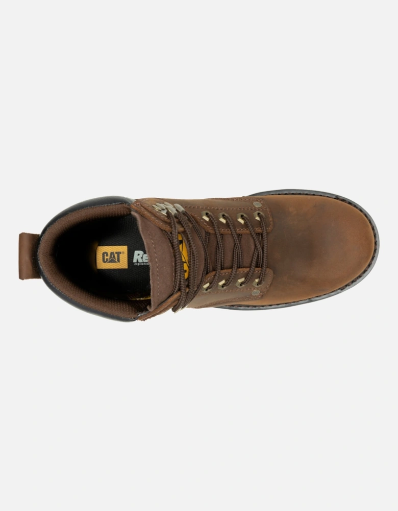 Second Shift  Water Proof P51086 Dark Brown  Mens Boots