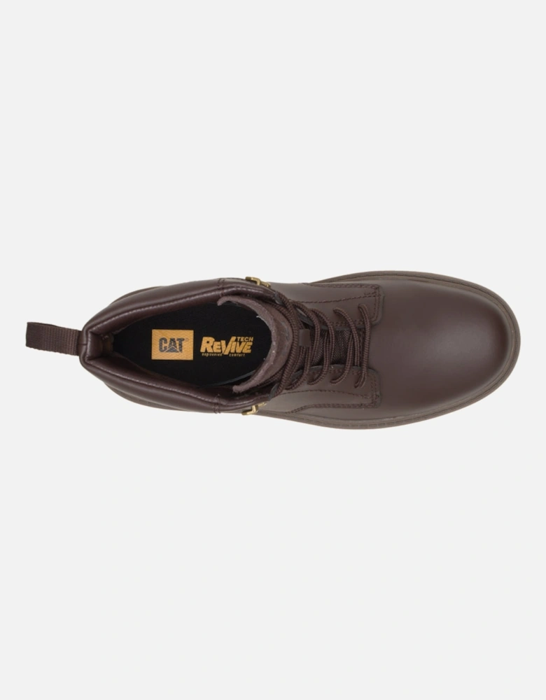 Practitoner  Mid P725470  Coffee Bean Mens Boots