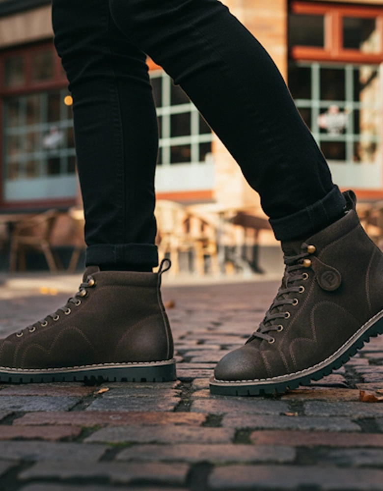 1961 MOD Mens Suede Boots Brown