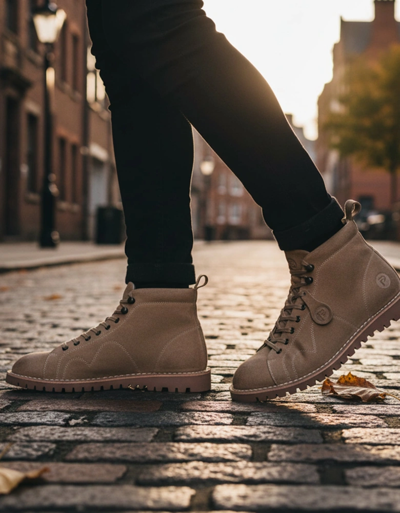 1961 MOD Mens Suede Boots Sand