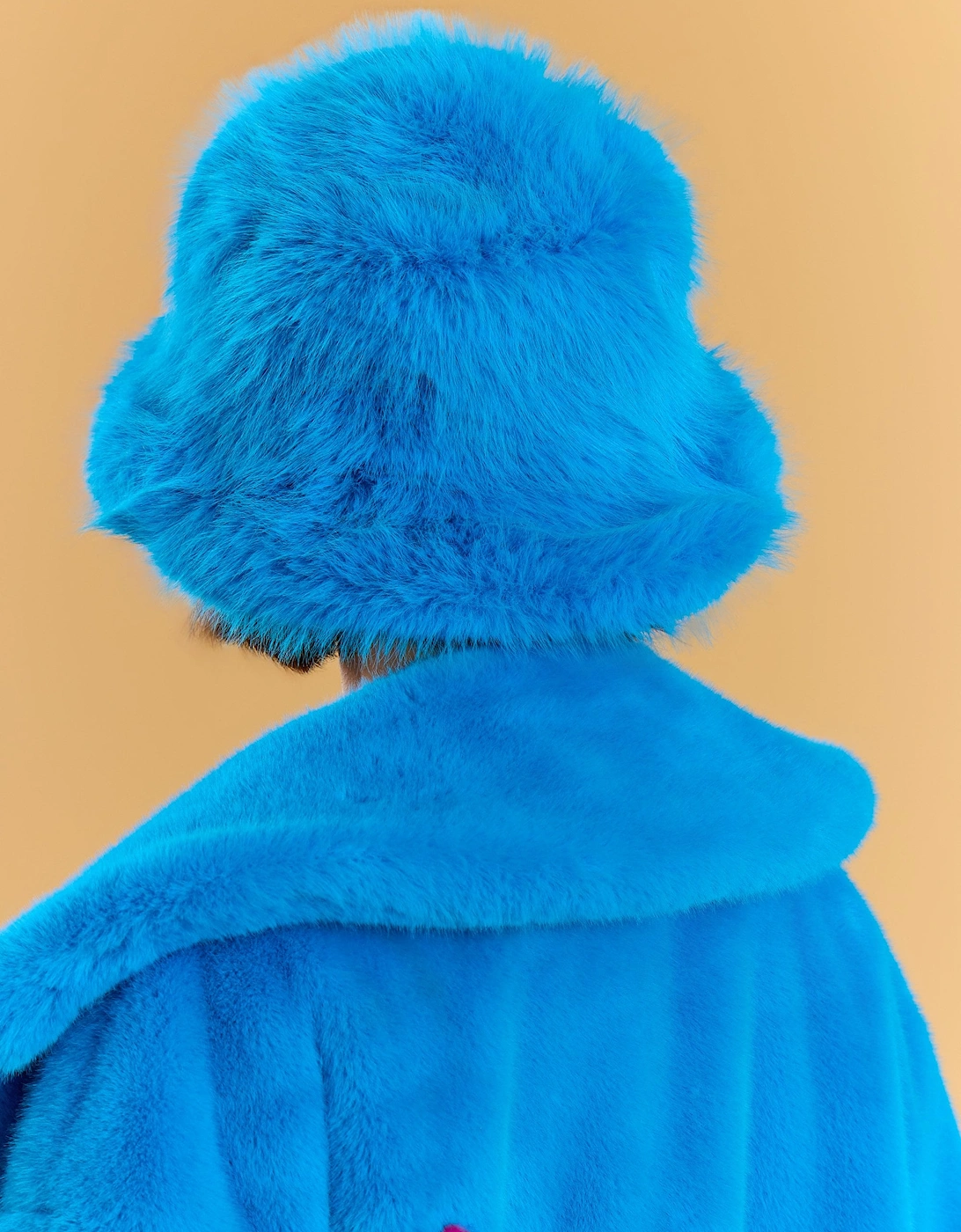 Blue Eco Bamboo Bucket Hat