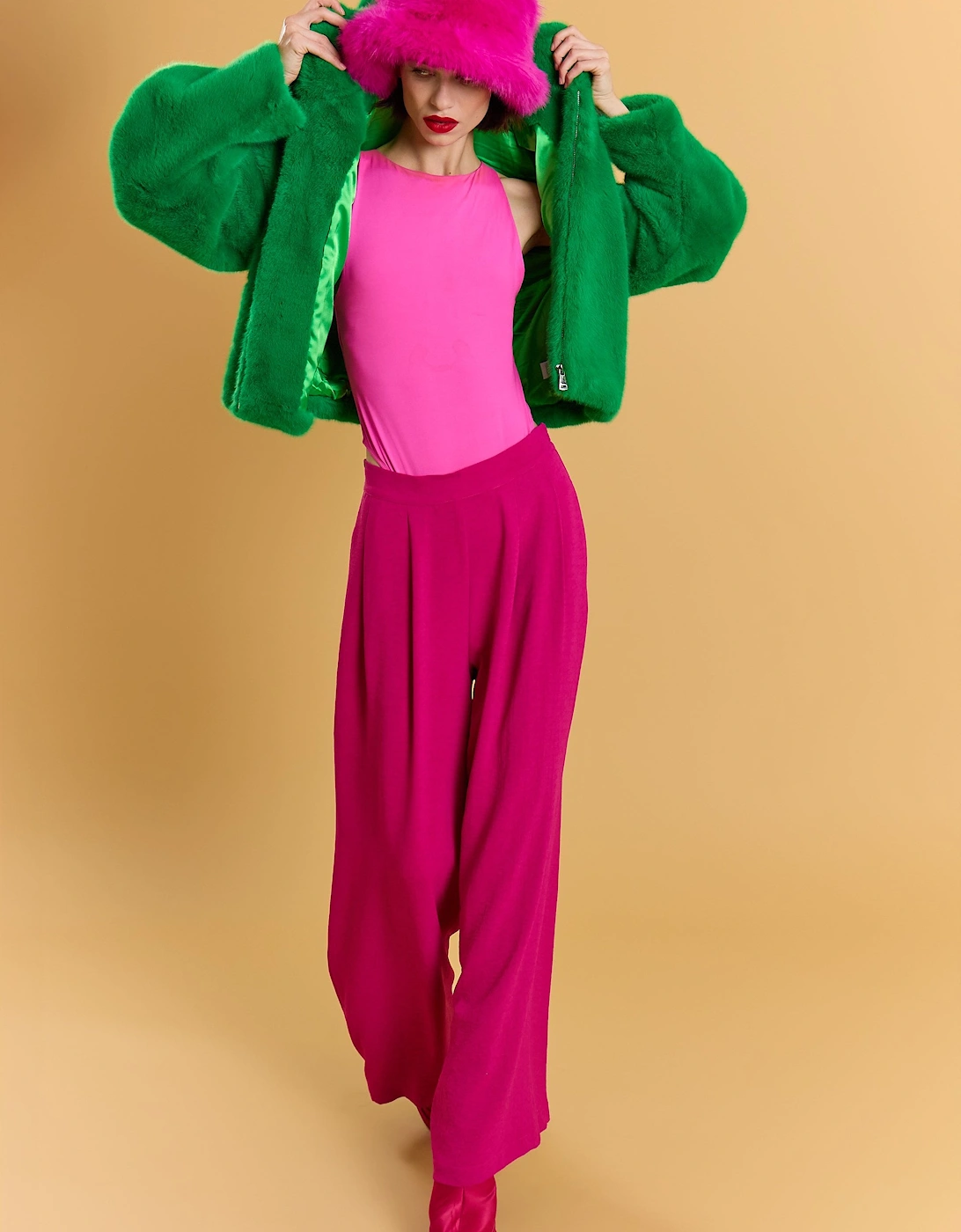 Pink Eco Bamboo Bucket Hat, 4 of 3