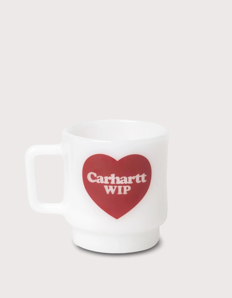 Heart Glass Mug