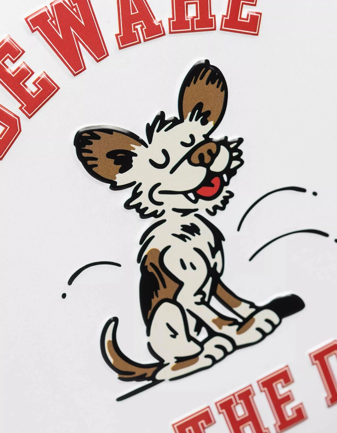 Wild Dog Beware Plate