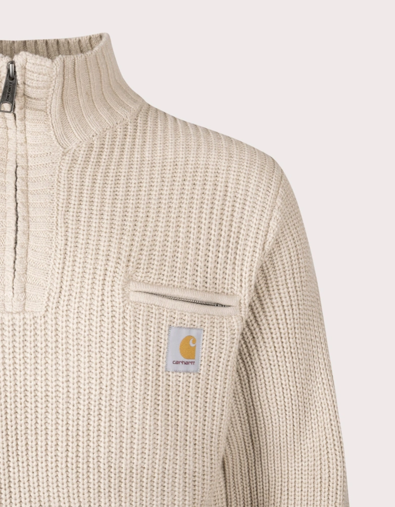 Detroit Quarter Zip Knit