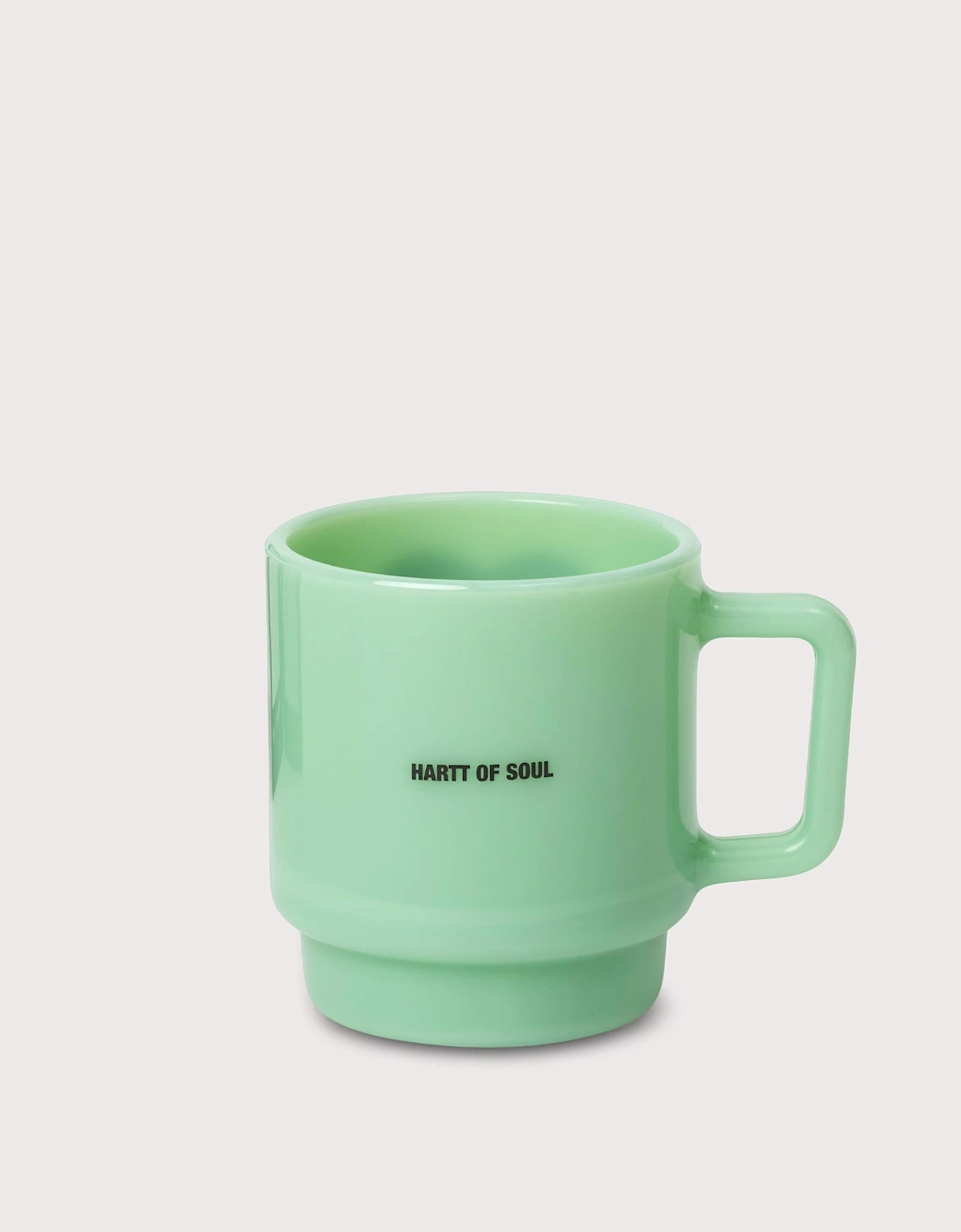 Heart Glass Mug