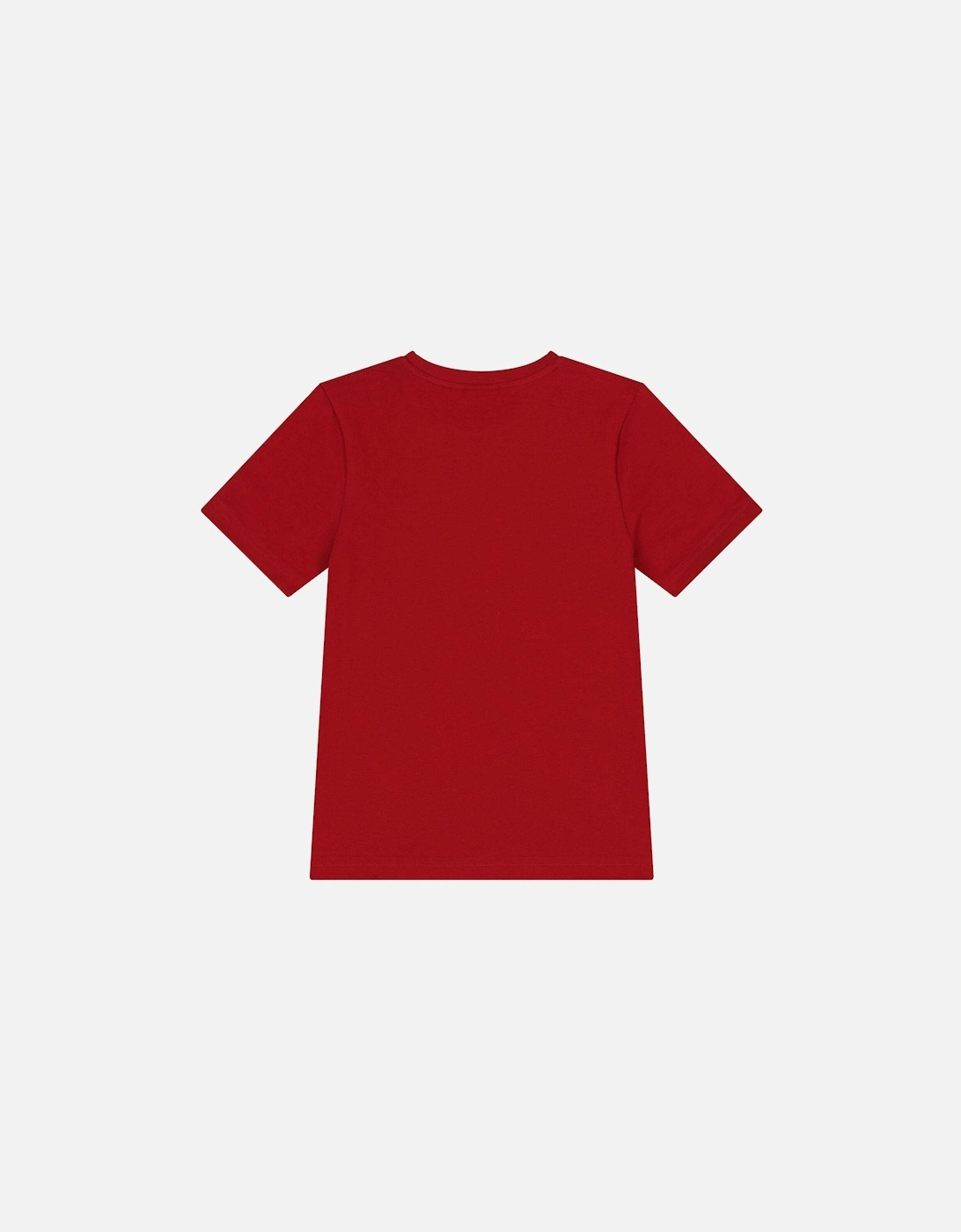 BOSS BOYS RED T SHIRT J52711