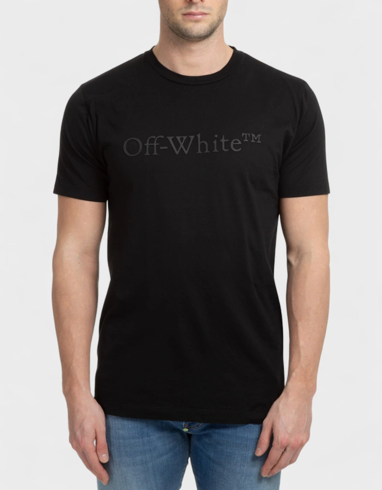 Bookish Laund Slim S/S Tee Black