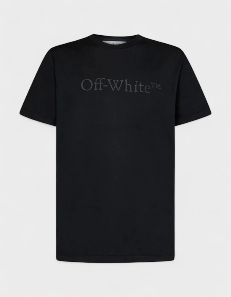 Bookish Laund Slim S/S Tee Black