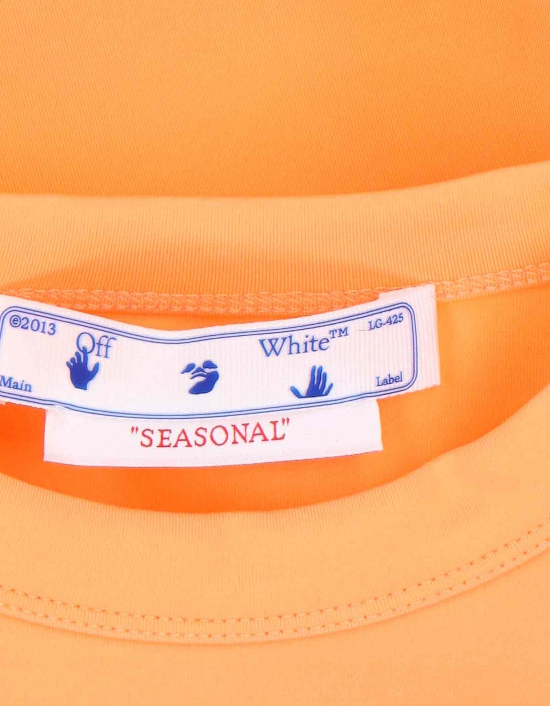 Sleek Rowing Top Peach Orange