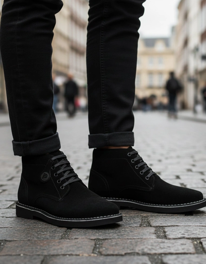 RANGER Mens Desert Boots Black