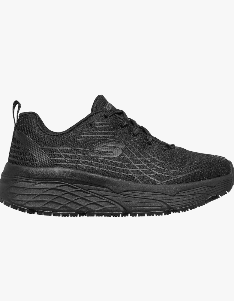 108016EC MAX CUSHIONING ELITE SR Womens Occupational Trainers Black