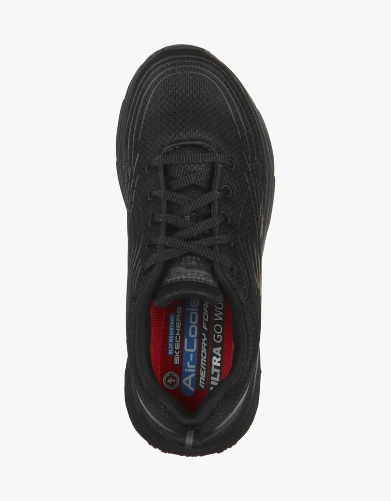 108016EC MAX CUSHIONING ELITE SR Womens Occupational Trainers Black