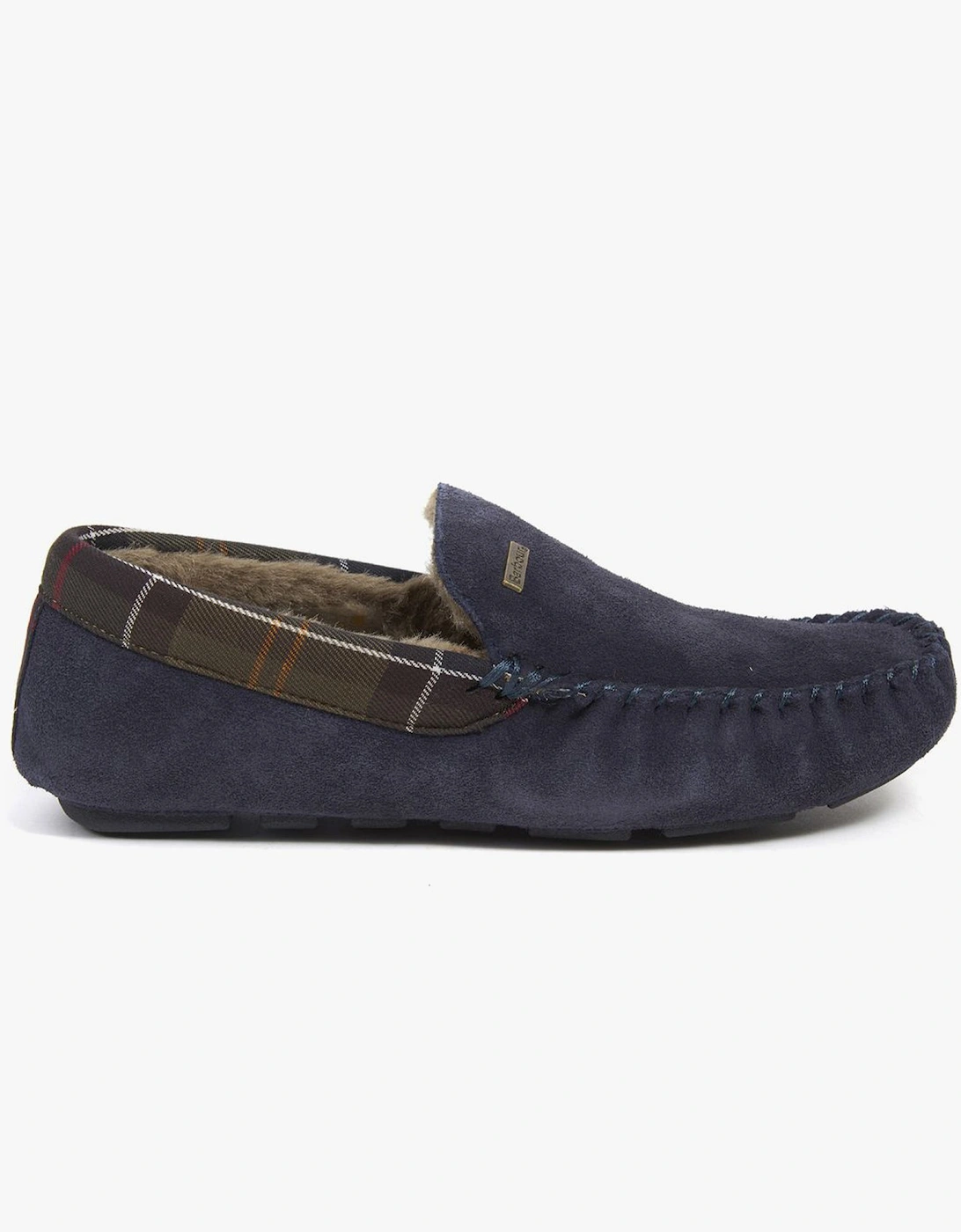 MONTY Mens Slippers Navy, 5 of 4