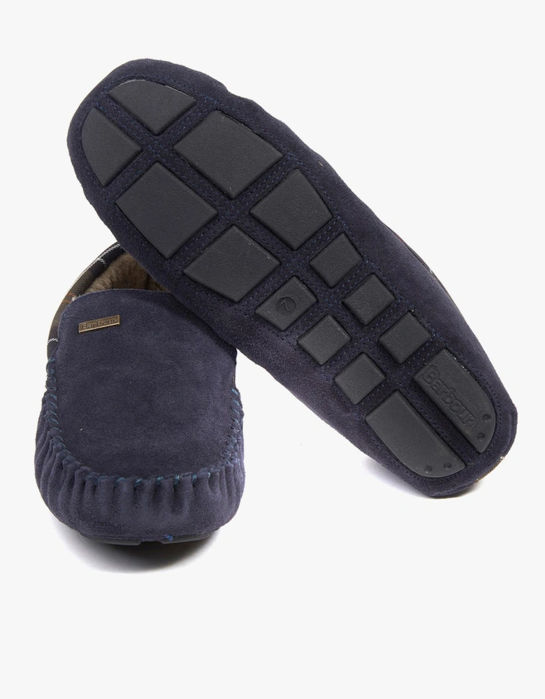 MONTY Mens Slippers Navy
