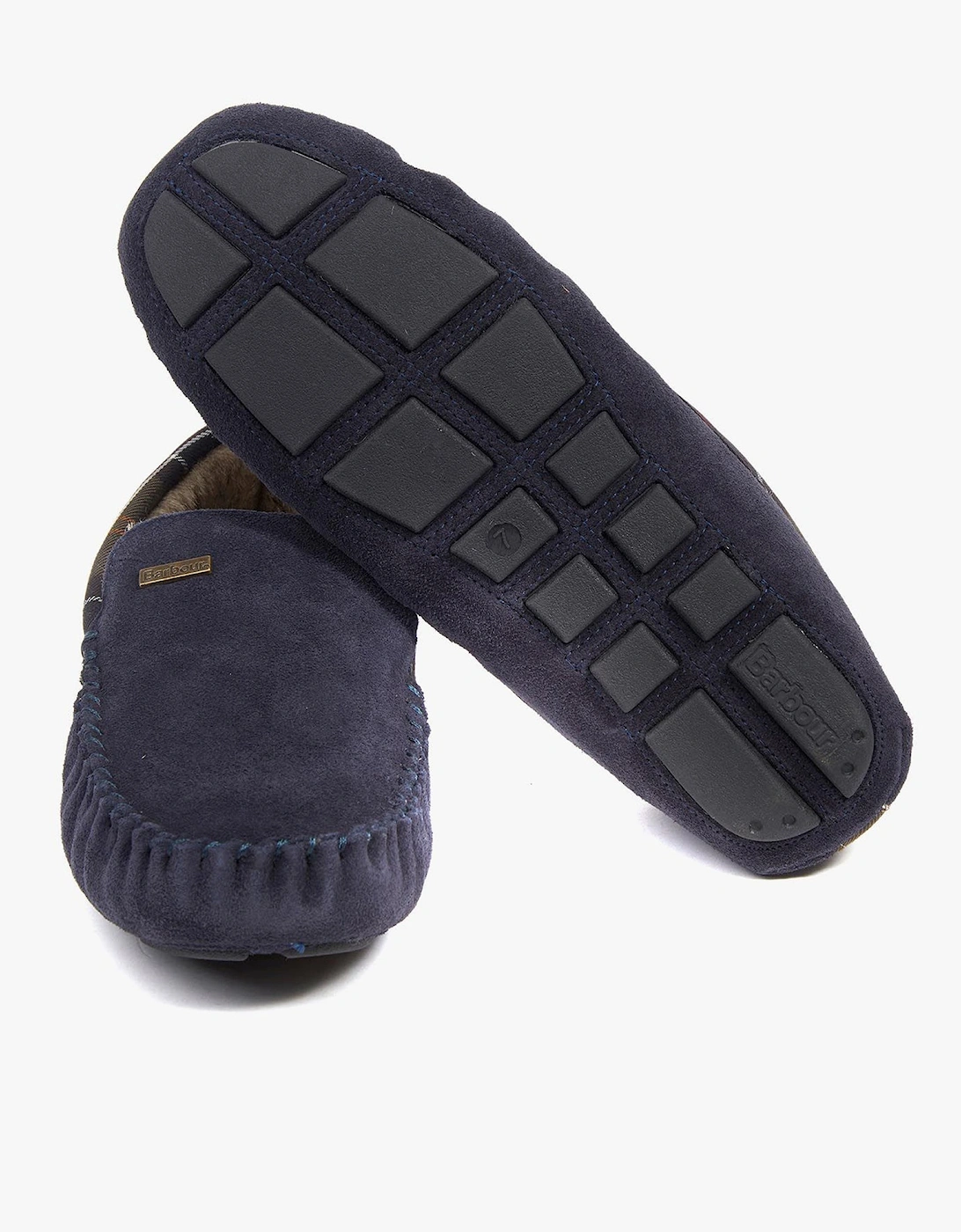 MONTY Mens Slippers Navy