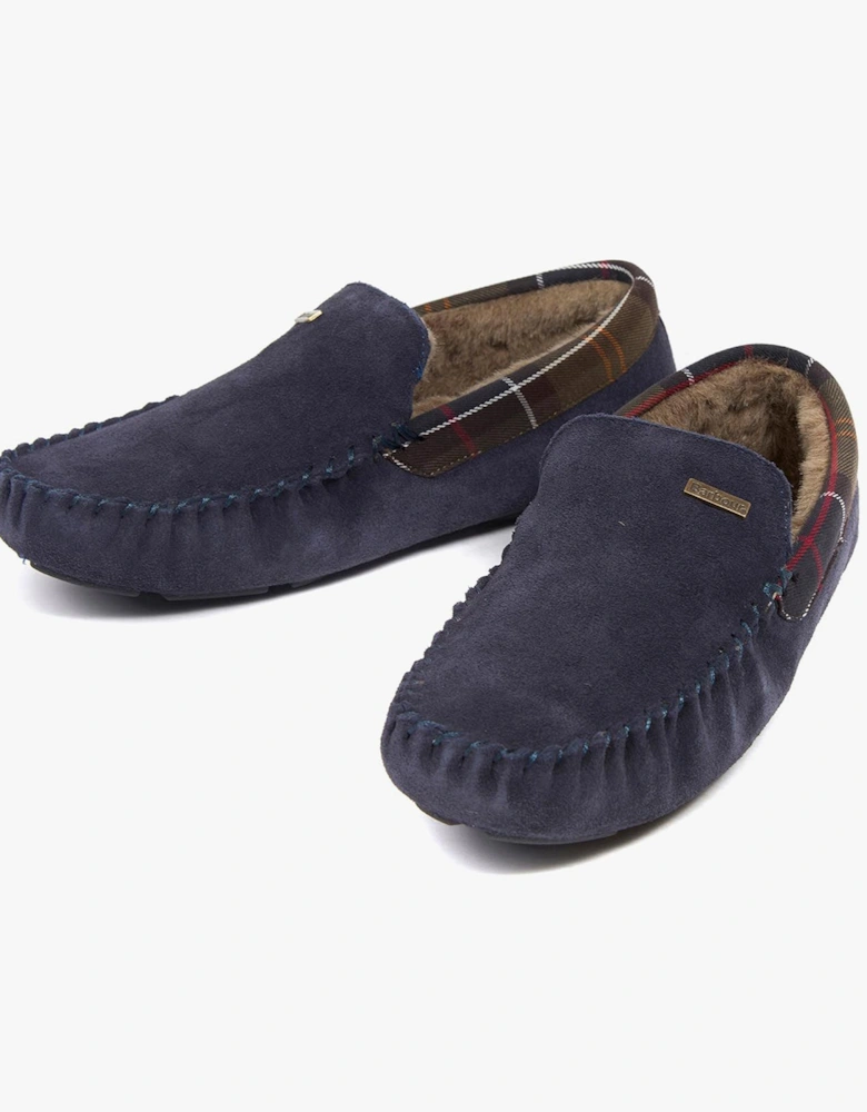 MONTY Mens Slippers Navy