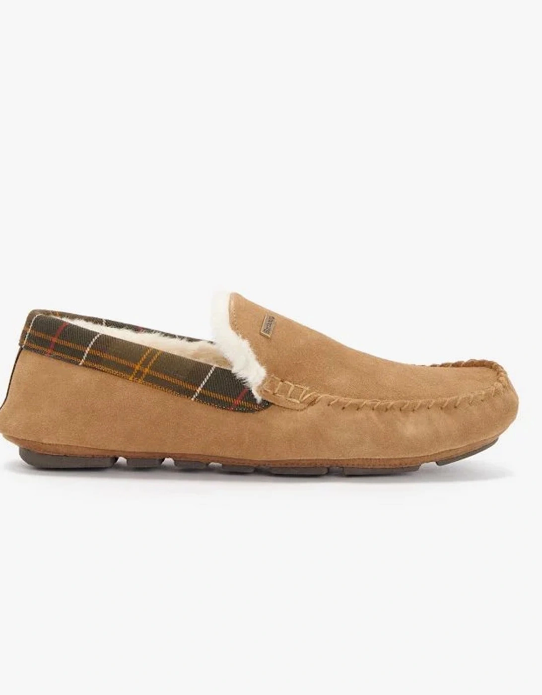 Men's Barbour MONTY Mens Slippers Camel - Brown - Size: 7
