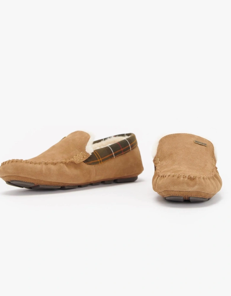 MONTY Mens Slippers Camel