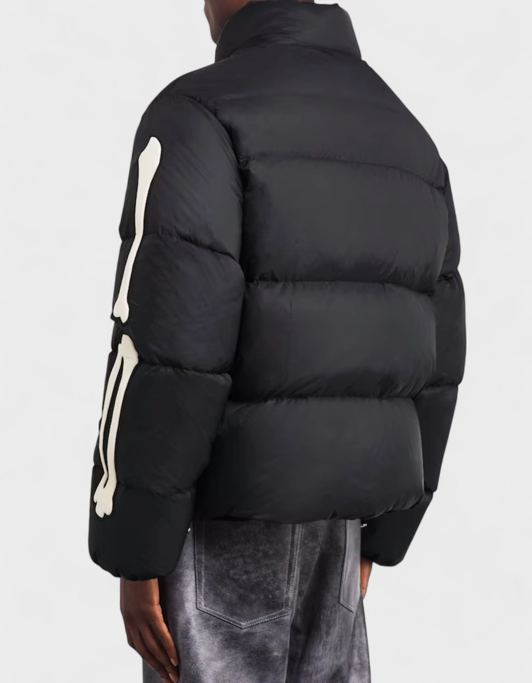 Bones Down Puffer Jacket Black