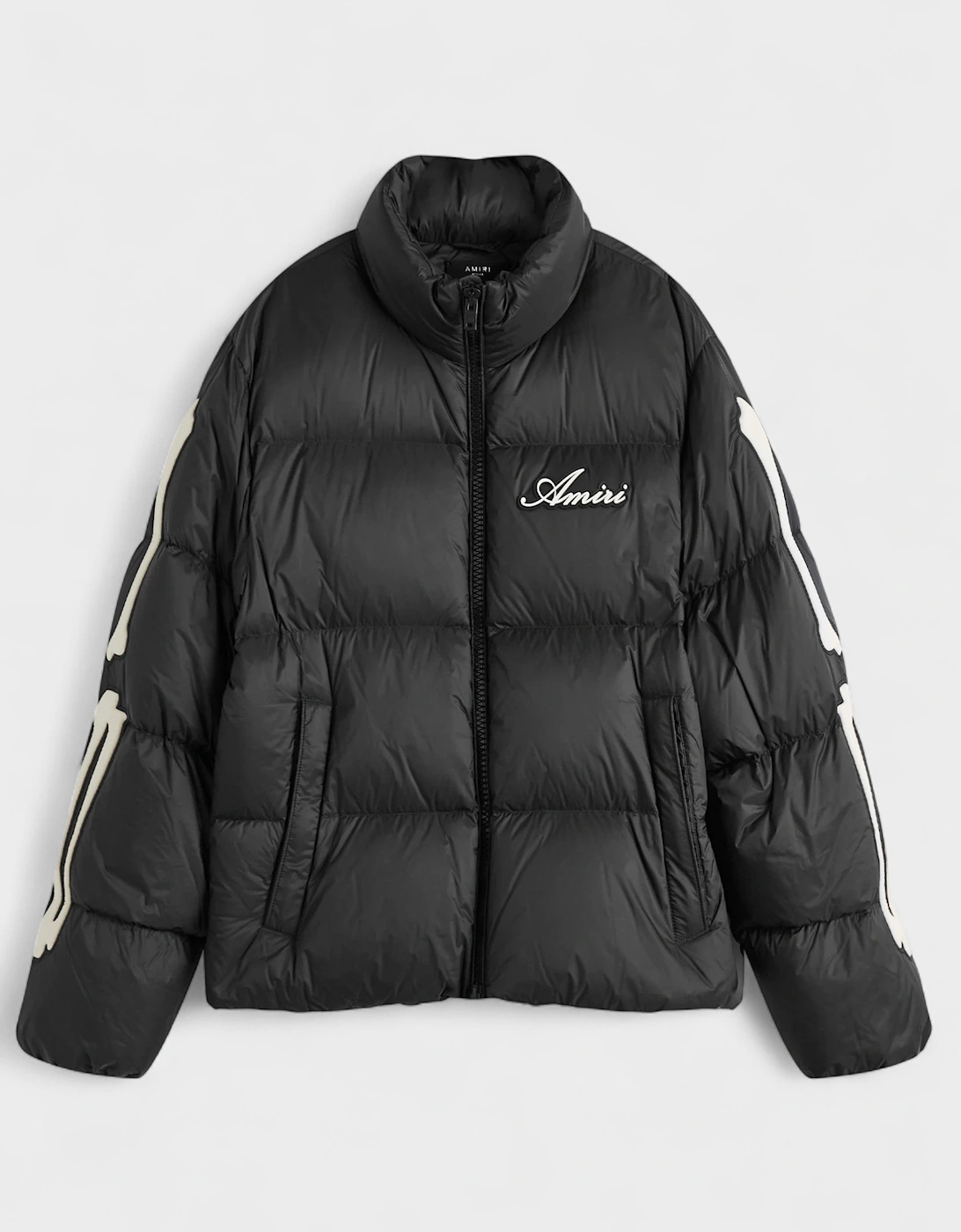 Bones Down Puffer Jacket Black