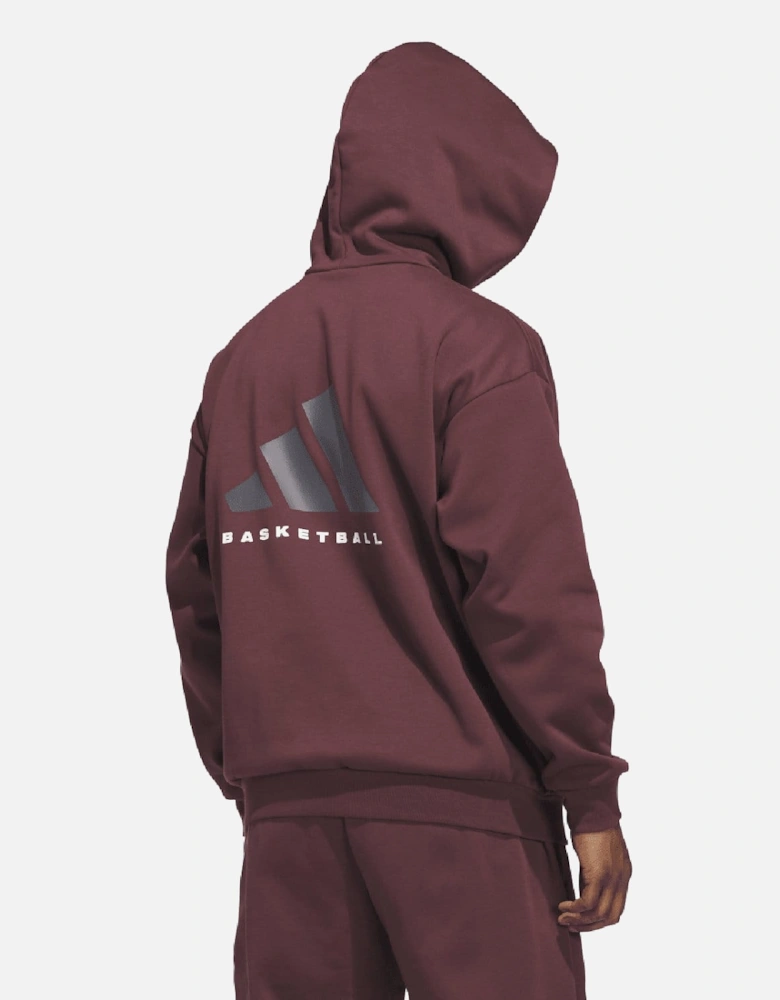 Basketball Fleece Hoodie (Gender Neutral)