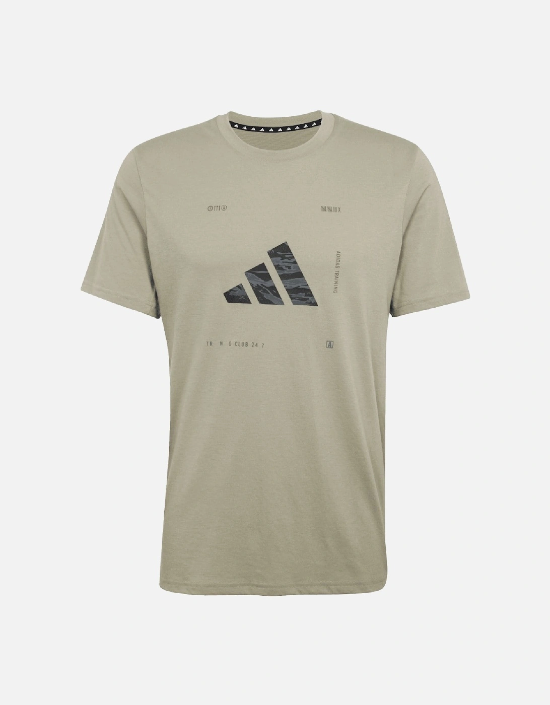 Climacool Training Camo Logo Graphic T-Shirt