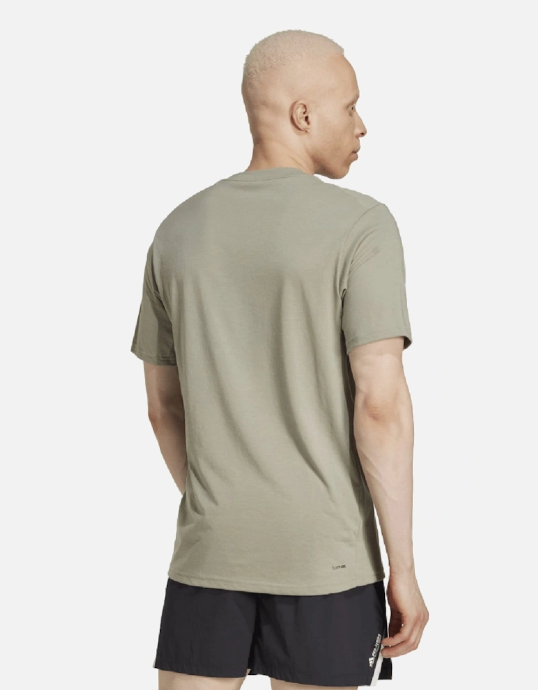 Climacool Training Camo Logo Graphic T-Shirt