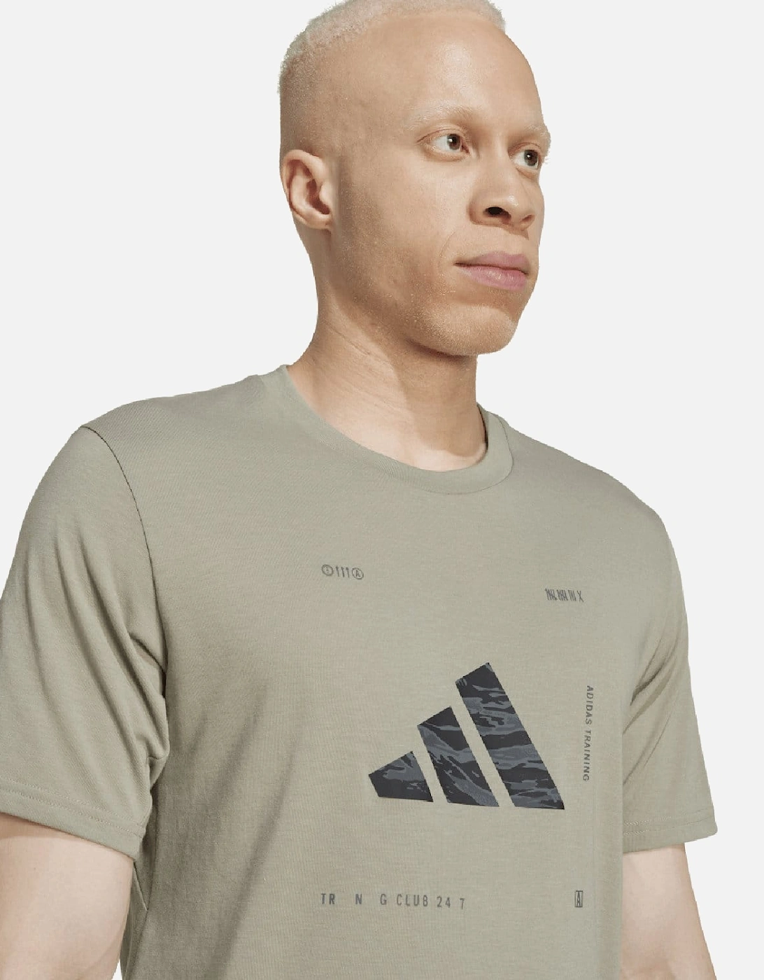 Climacool Training Camo Logo Graphic T-Shirt