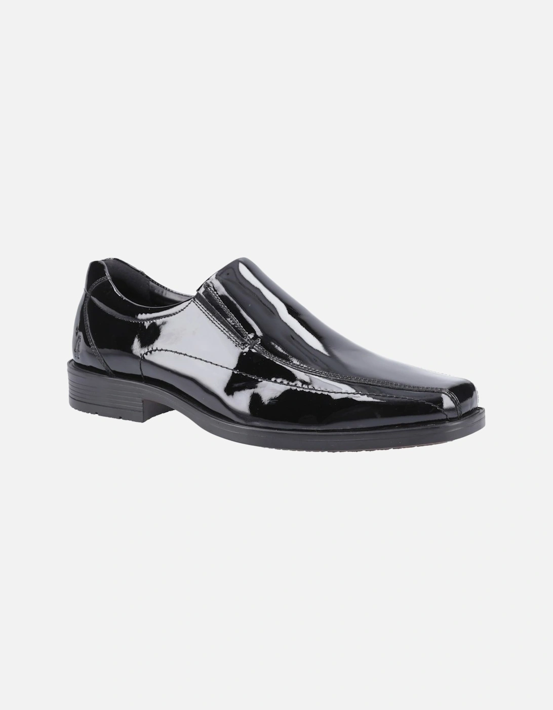 Brody Mens Slip On Patent Shoes, 6 of 5