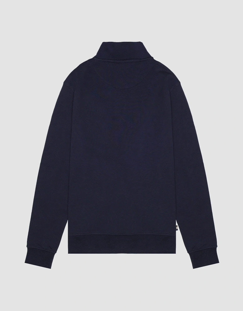 Mens 1/4 Zip Fleece - Navy 11