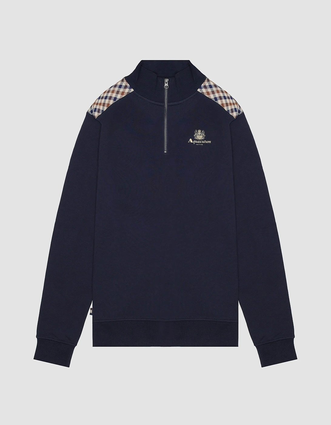 Mens 1/4 Zip Fleece - Navy 11, 3 of 2